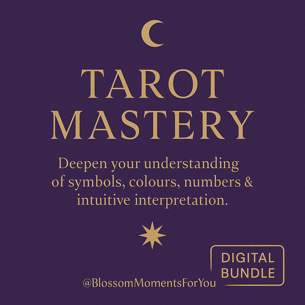 Tarot mastery bundle set by Blossom