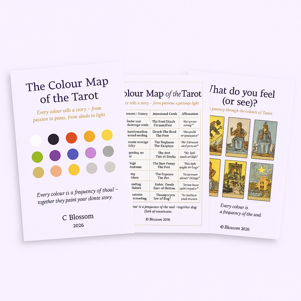 The Colour Map of Tarot part of the Tarot Course