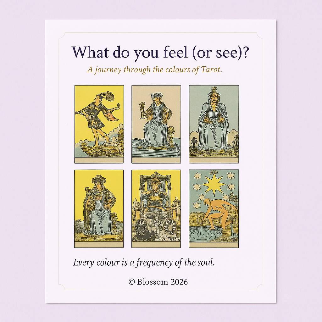 The Colour Map of Tarot part of the Tarot Course