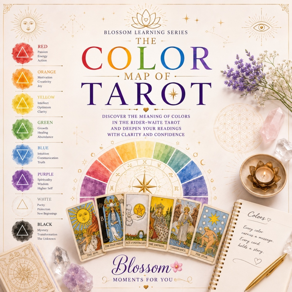 The Colour Map of the Tarot