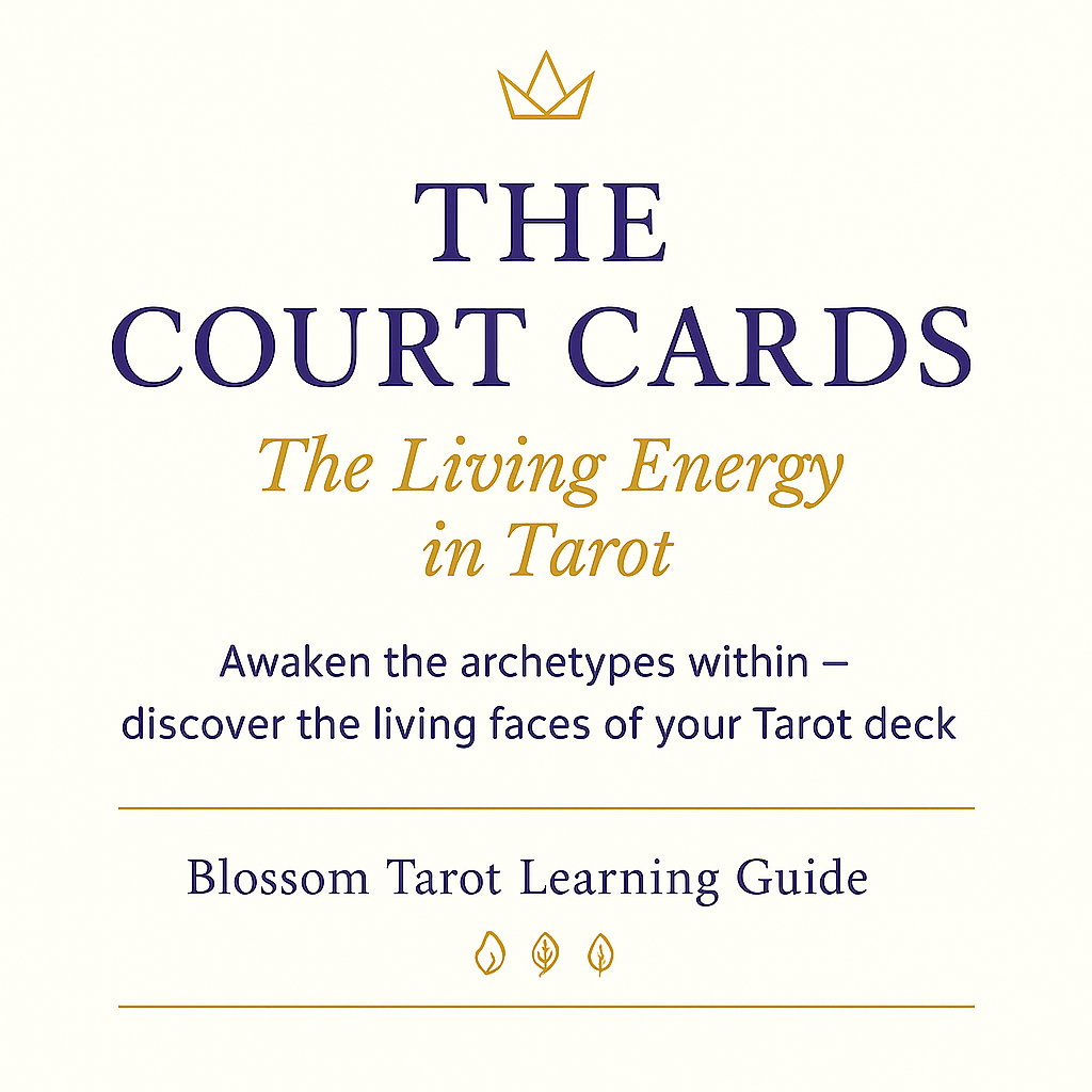 The Court Cards of Rider Waite tarot by Blossom Moments For You