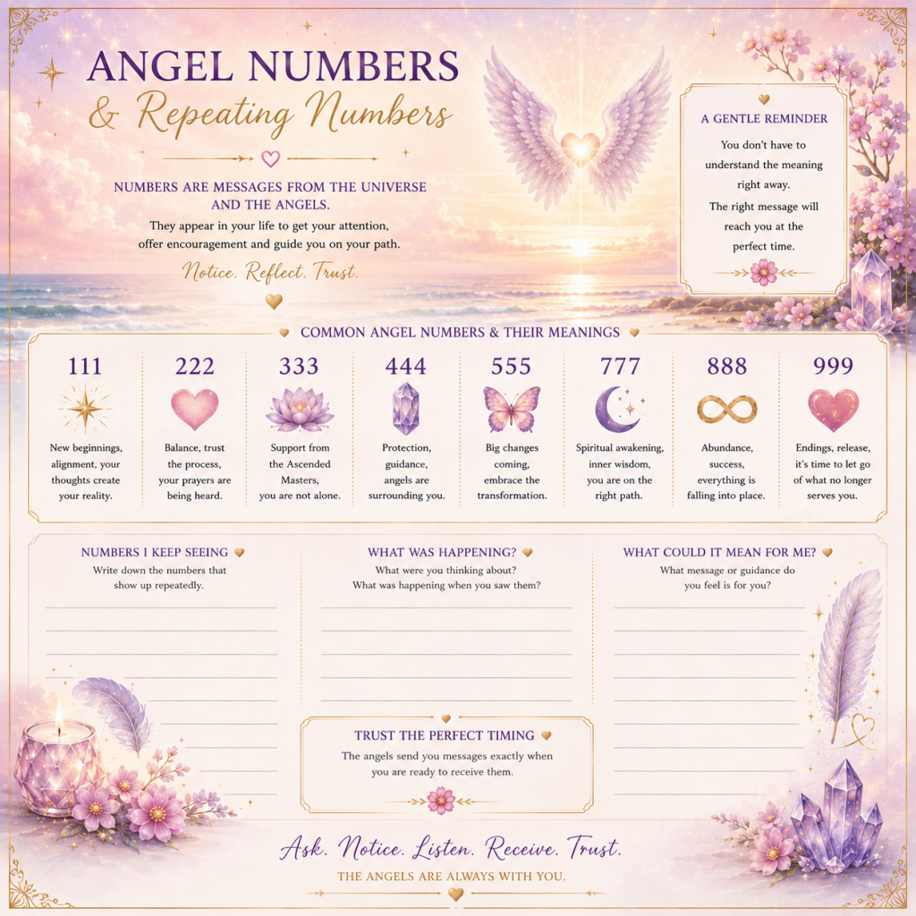 Your Personal Journey with the Archangels – Interactive Workbook